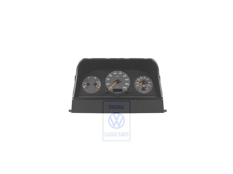 VW Original Cuadro De Instrumentos Negro Satinado - 2D0919860DX01C