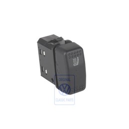 VW Original Conmutador P. Calefac. Asiento Negro Satinado - 2D0959561E 01C