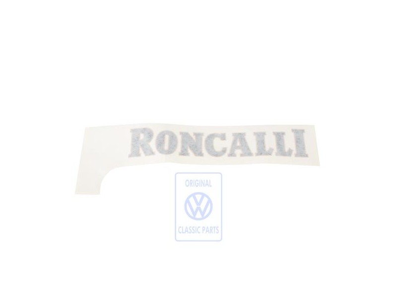 VW Original Rotulo Autoadhesivo Azul/Rojo/Dorado - 2K5853686 WL4