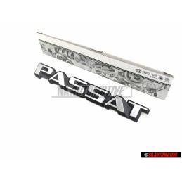 VW Original PASSAT Trasero Rotulo Insignia Emblema - 321853687BSGX2