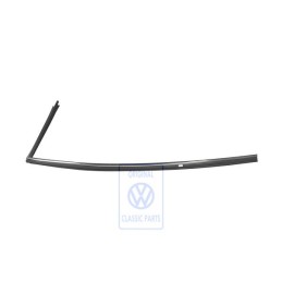 VW Original Guia Ventanilla Negro Satinado/Cromo - 321837439M HU1