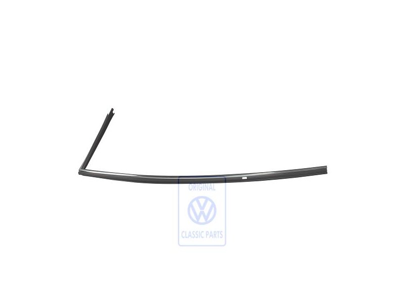 VW Original Guia Ventanilla Negro Satinado/Cromo - 321837439M HU1