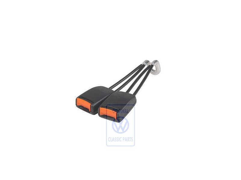 VW Original Cierre De Cinturon Doble - 321857739D