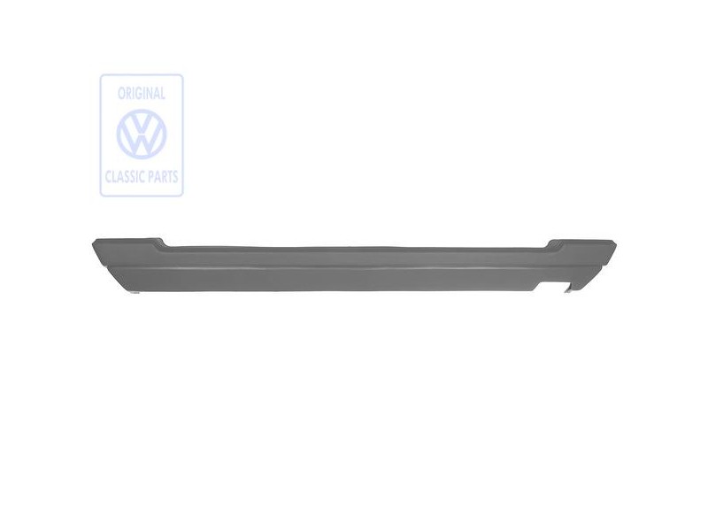 VW Original Parachoques Gris Oscuro - 331807303 78W
