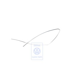 VW Original Moldura Embellec.Cristal Later Cromo - 331853348B 7ZN