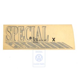 VW Original Rotulo Autoadhesivo Plata/Negro - 333853431A DAU
