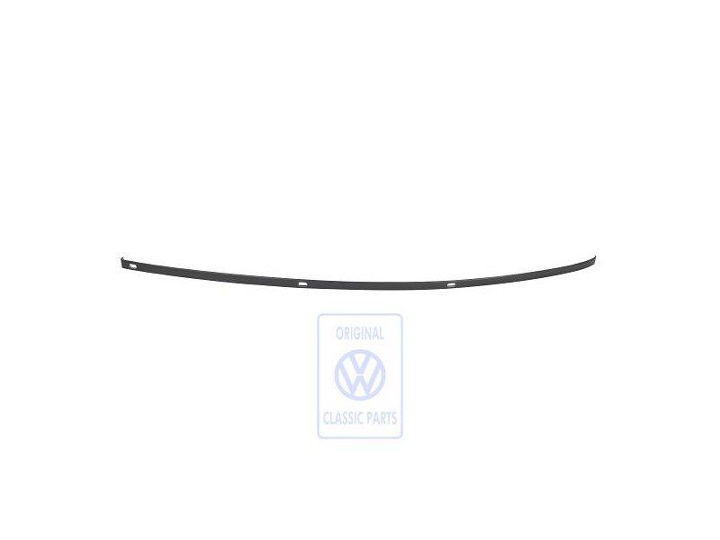 VW Original Moldura Cobertora Para Techo Negro Satinado - 333853705A 01C
