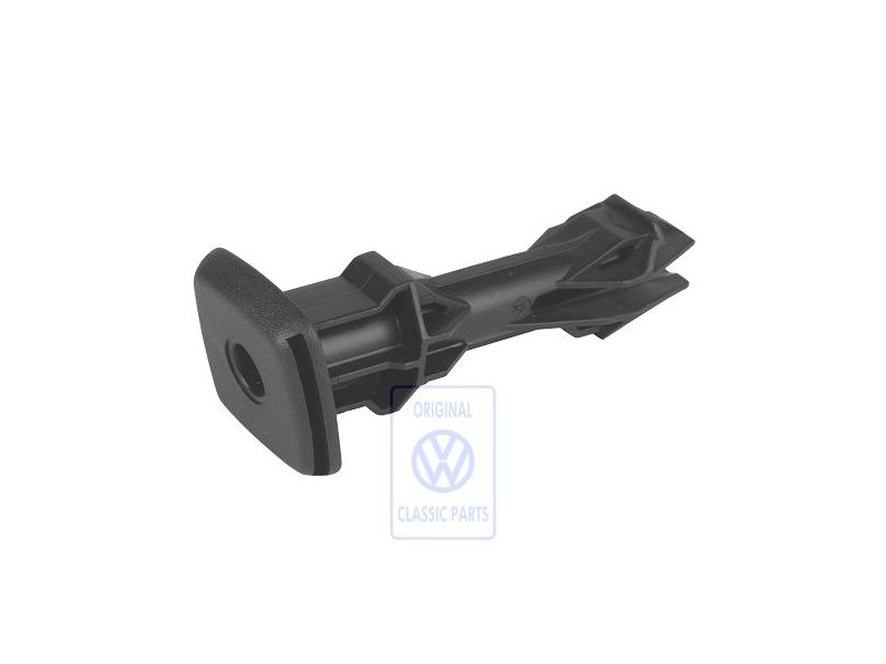 VW Original Guia P. Apoyacabezas, Regulable Negro Satinado - 333885636 01C