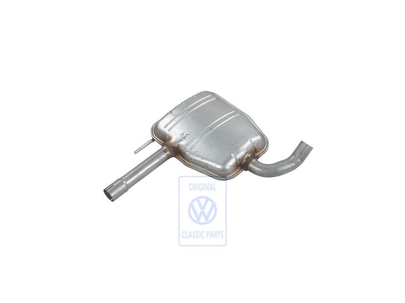 VW Original Silenciador Central - 357253409C