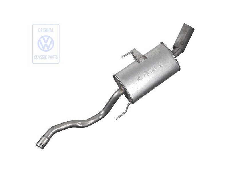 VW Original Silenciador Final - 357253609E