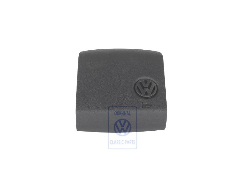 VW Original Pulsador Bocina Negro Satinado - 357419669B 01C