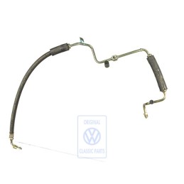 VW Original Tubo Flex. Medio Refrigeracion - 357820741