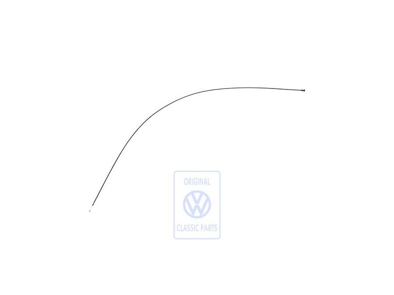 VW Original Cable Cerradura De Tapa - 357823531