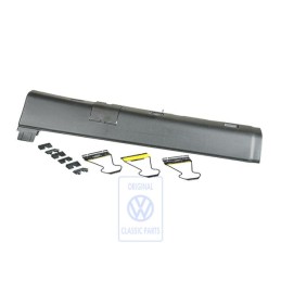 VW Original Ensanchamiento Liston Inferior Grafito - 357853897B 2BC