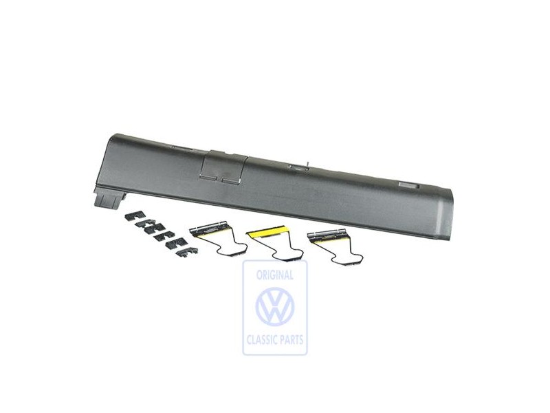 VW Original Ensanchamiento Liston Inferior Grafito - 357853897B 2BC
