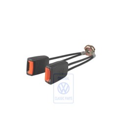 VW Original Cierre De Cinturon Doble - 357857739