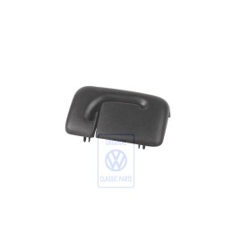 VW Original Guia Cinturon Seguridad Negro Satinado - 357857830 01C