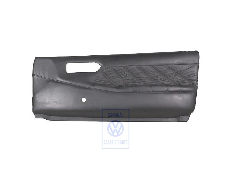 VW Original Panel De Puerta (Cuero) Negro - 357867015E 1BX