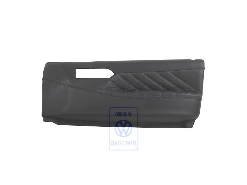 VW Original Panel Puerta (Cuero Sintetico) Negro - 357867016APCLP