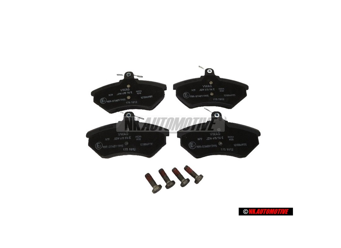 Piezas y recambios Passat B5 | Pastillas de freno